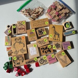 Rubber Stamp Lot